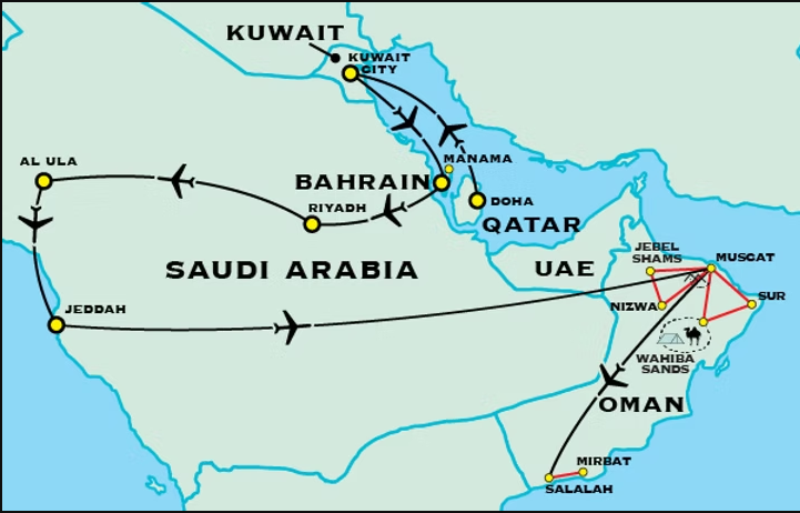 persian gulf transportaion